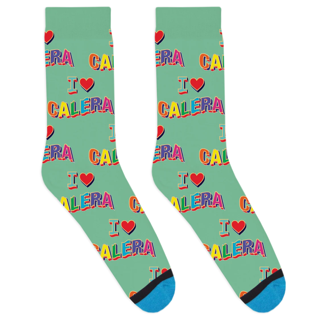 I Heart Calera Socks