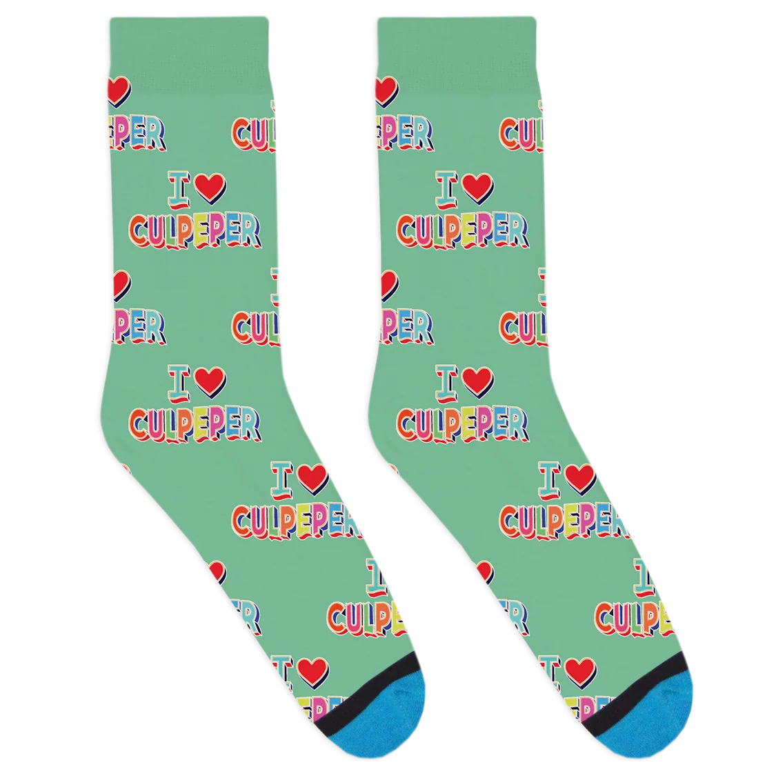 I Heart Culpeper Socks