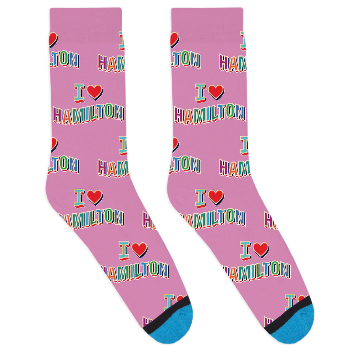 I Heart Hamilton Socks