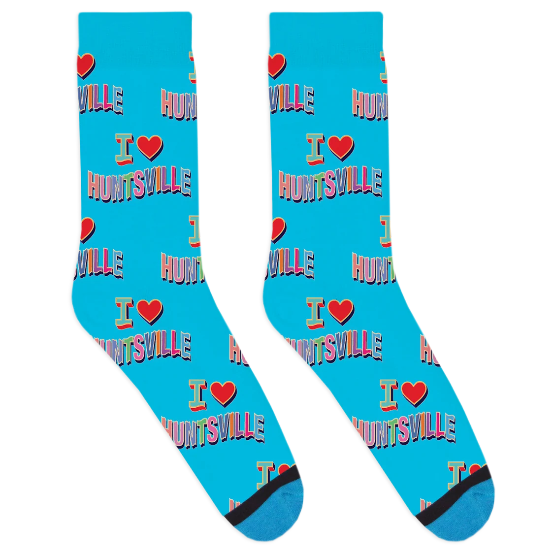 I Heart Huntsville Socks