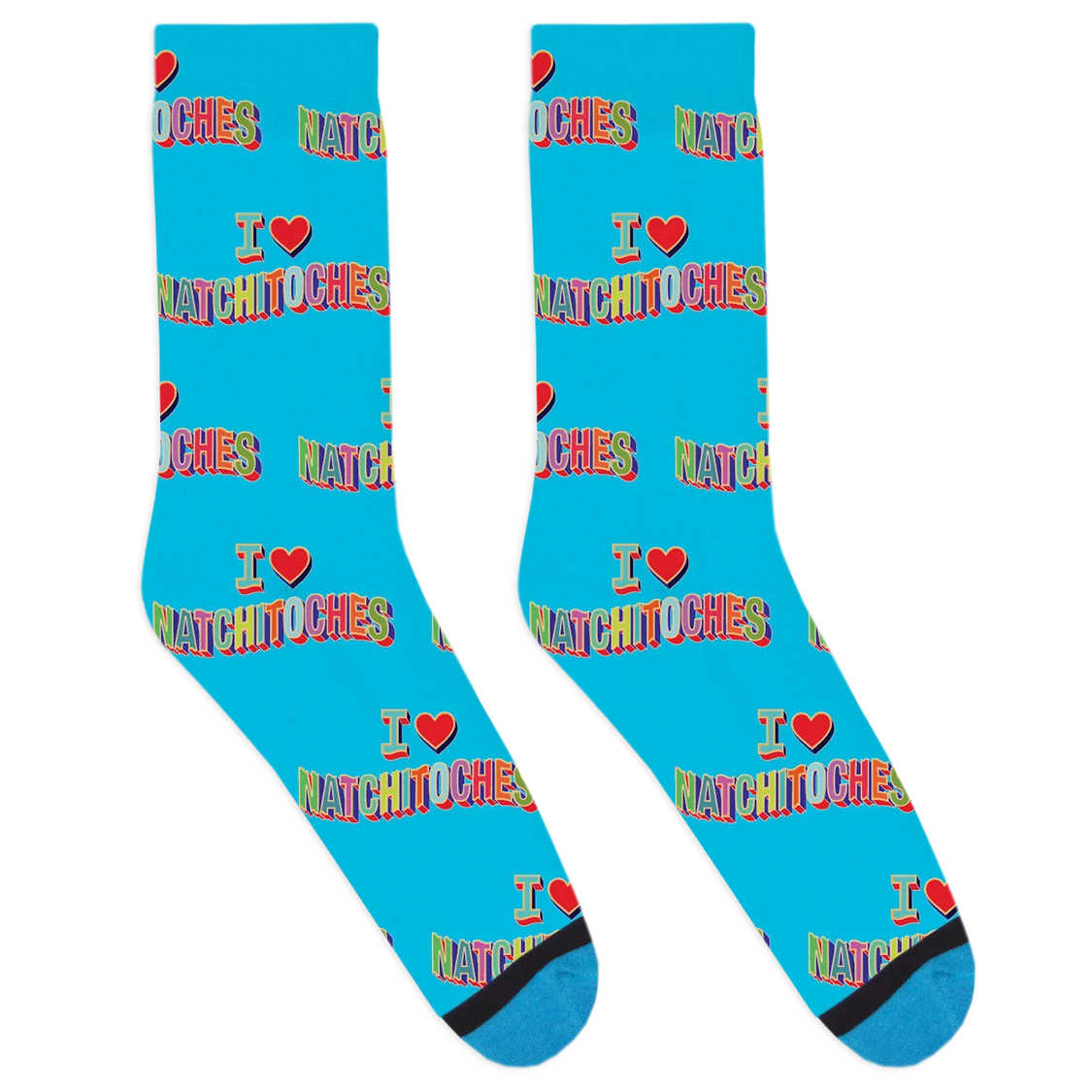 I Heart Natchitoches Socks - Image 2