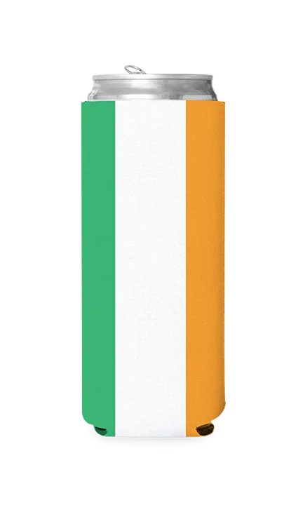 Irish Flag Predesigned Can Cooler - Image 2
