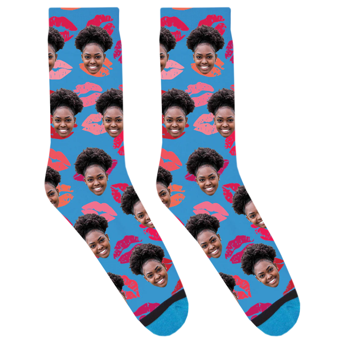 Custom Kisses Socks