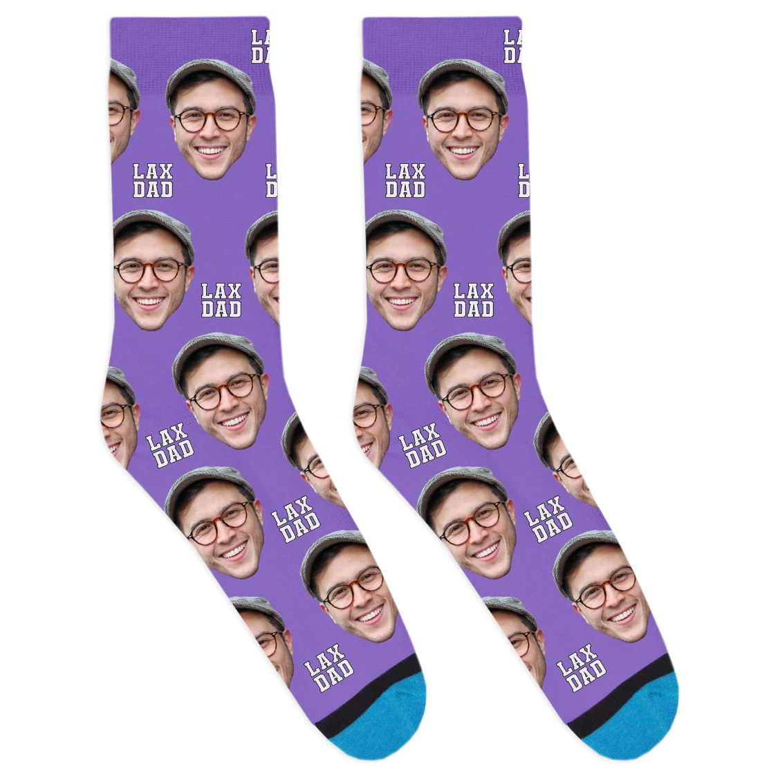Custom Lacrosse Dad Socks - Image 8