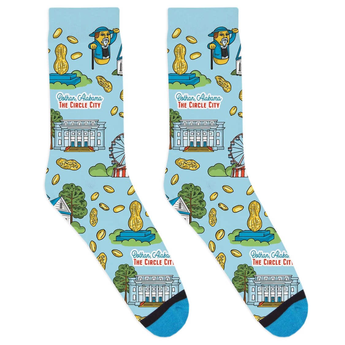 Local Landmarks - Dothan Socks