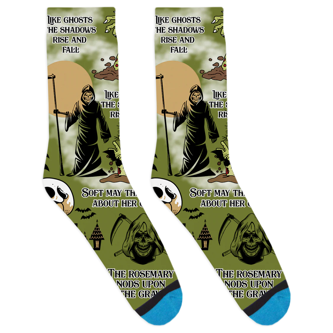 The Masque of the Red Death Socks