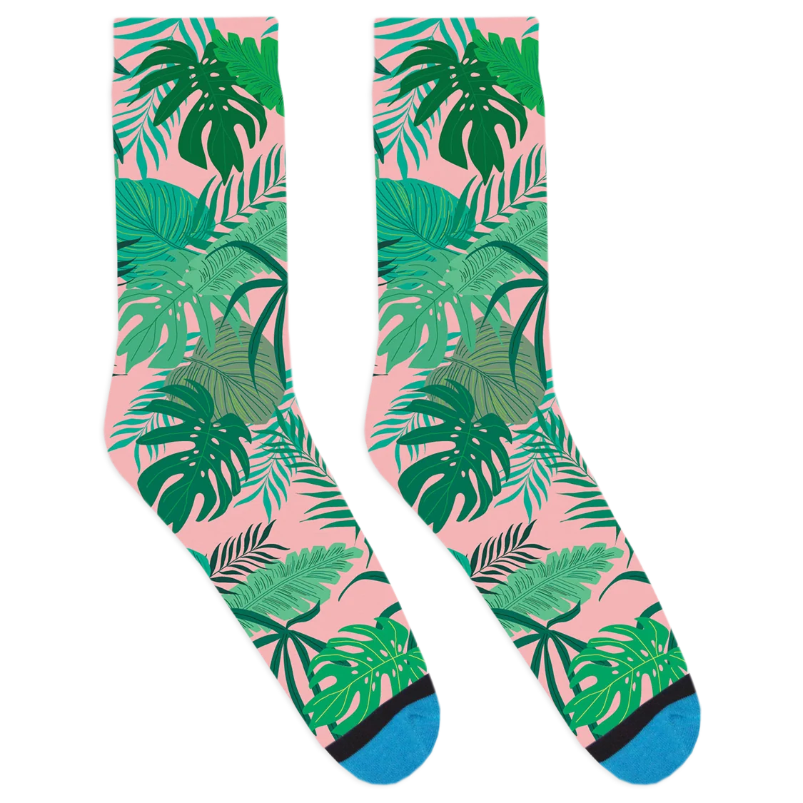 Pink Palm Socks
