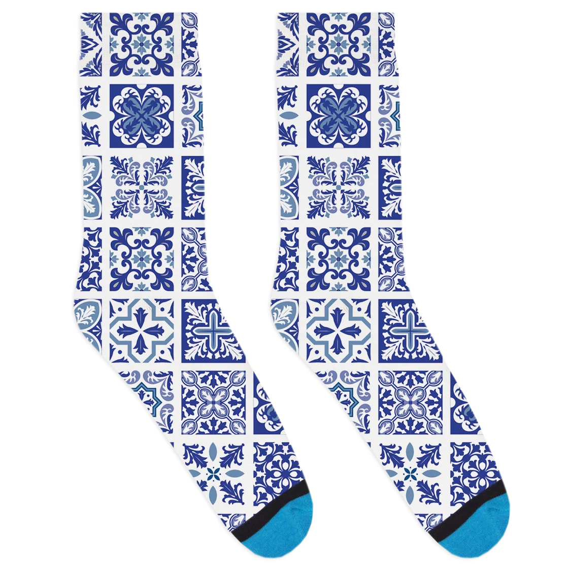 Portuguese Tiles Socks