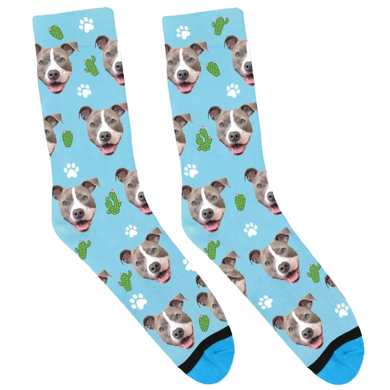 Rey the Pitbull Socks