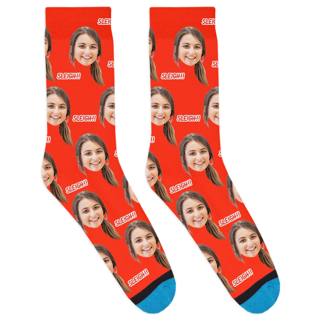Custom Sleigh!! Socks - Image 9