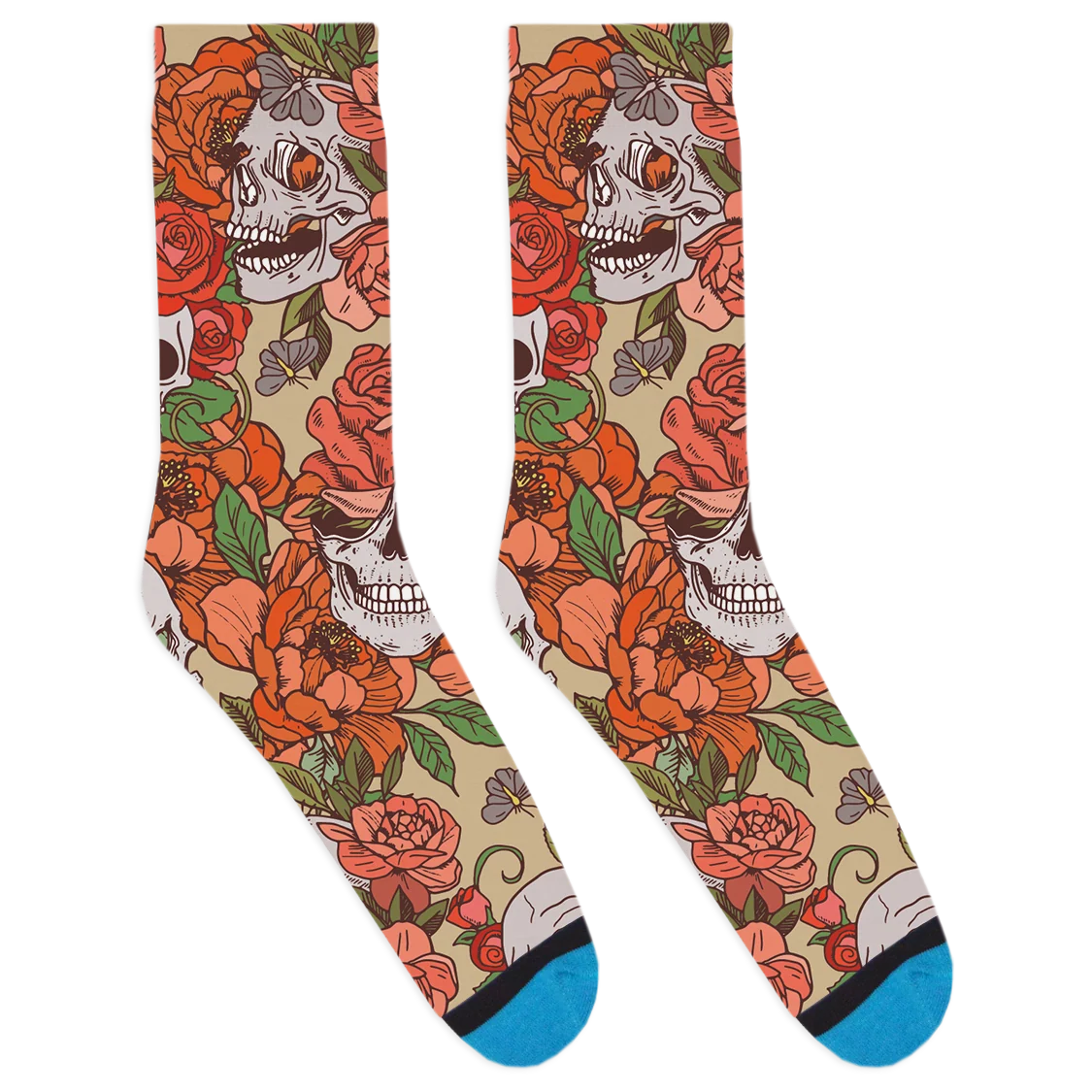 Tattoo Skulls Socks - Image 2