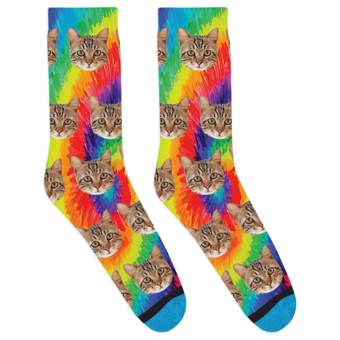 Custom Tie-Dye Socks