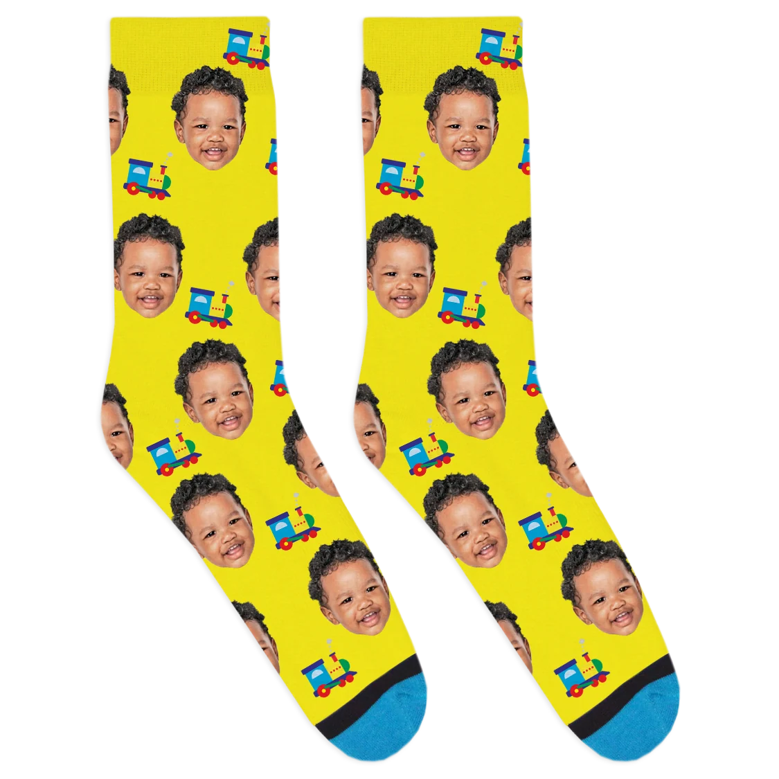 Custom Toy Train Socks - Image 10