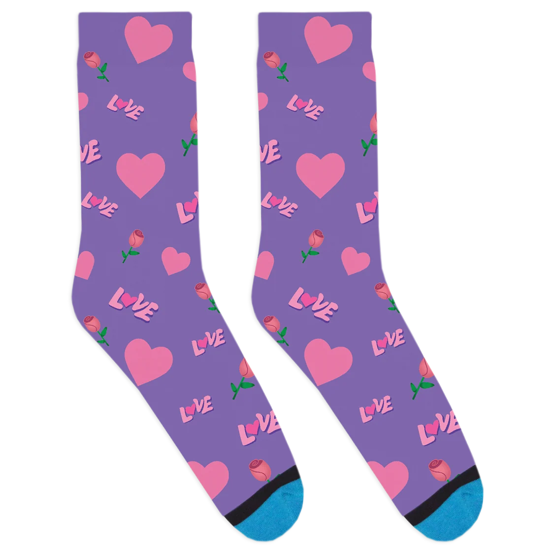 Valentine's Day Socks