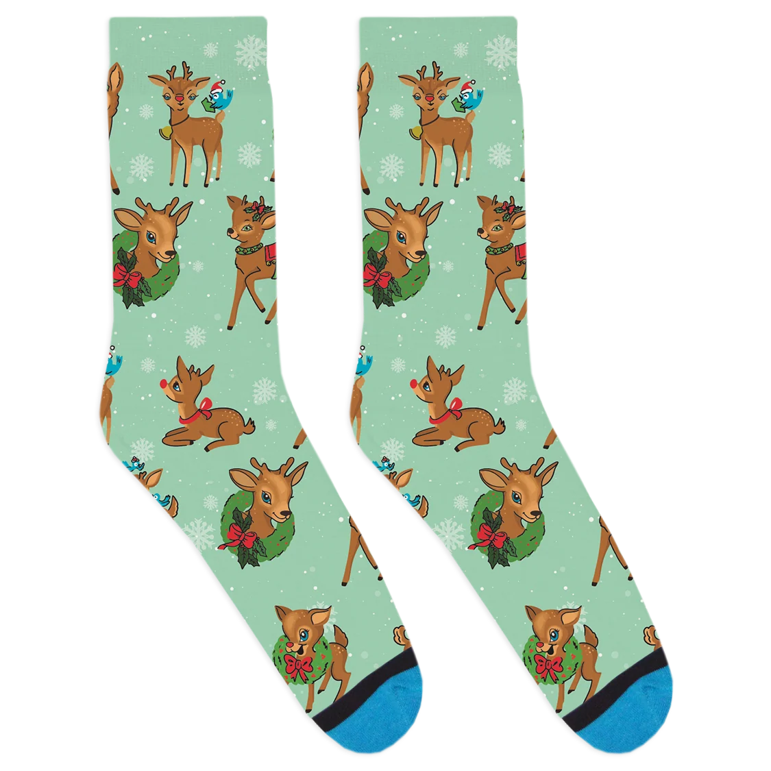 Vintage Reindeer Socks - Image 2