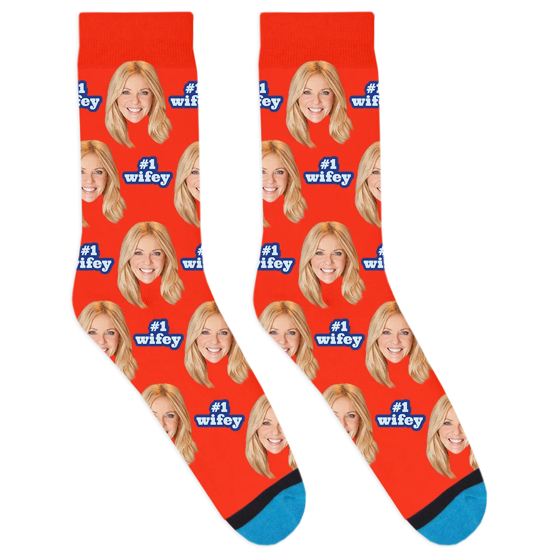 Custom #1 Wifey Socks - Image 4