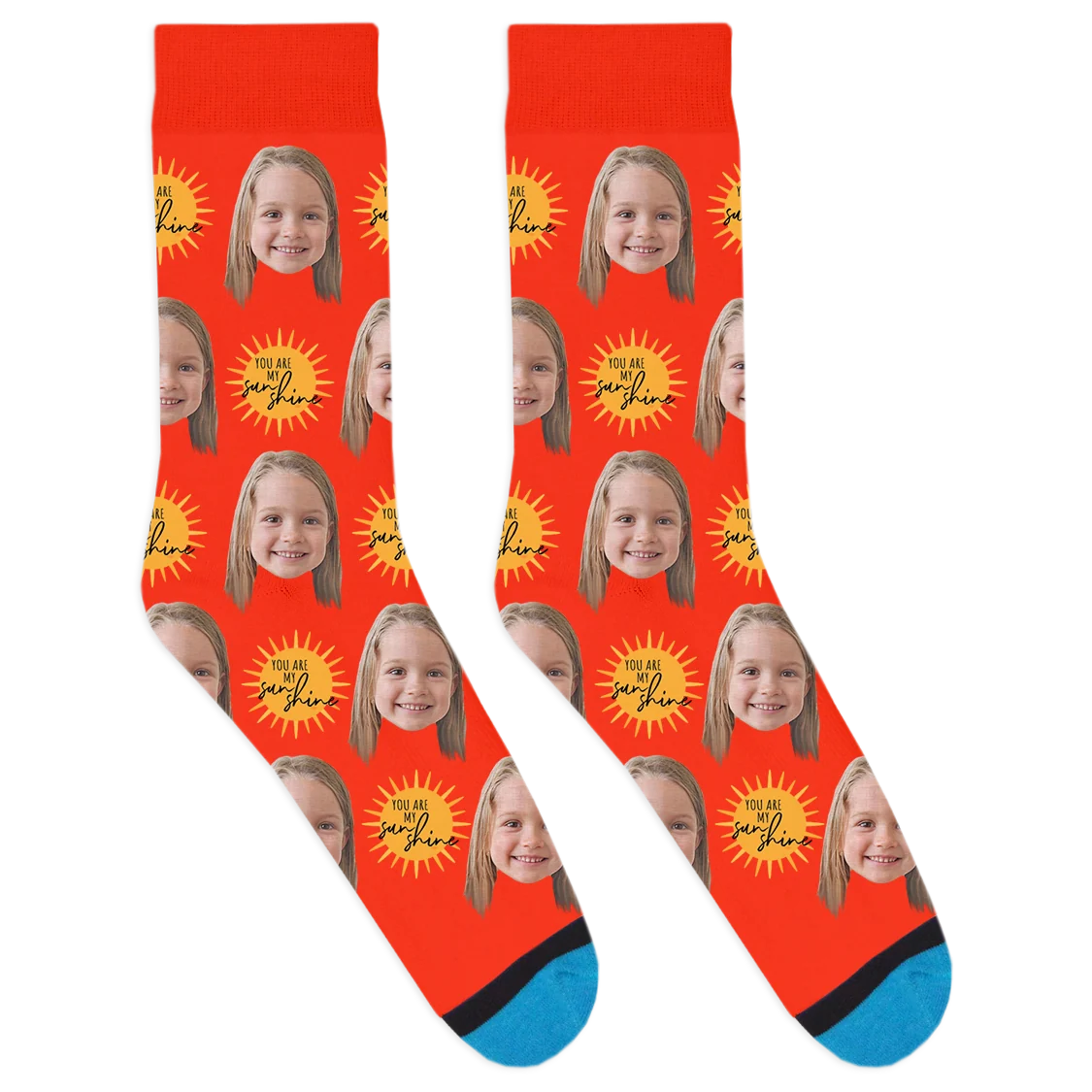 Custom You Are My Sunshine Socks - Image 8